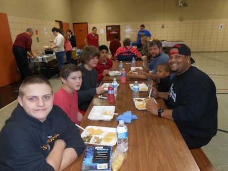  Outdoor Advantage students, staff, and guests celebrate Fall Reward Day