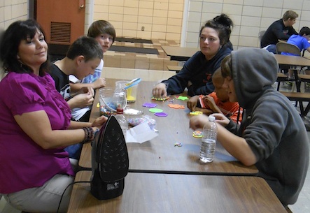  Outdoor Advantage students, staff, and guests celebrate Fall Reward Day